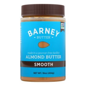 Barney Butter - Almond Butter - Smooth - Case Of 6 - 16 Oz.