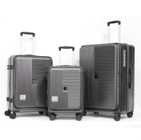 Luggage Set (Color: Grey)