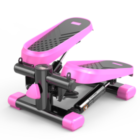 Home Office Exercise 330LBS Capacity Mini Stepper With Resistance Bands And LCD Monitor (Option: China)