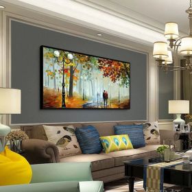 Natural home decor Large original oil painting on canvas abstract art painting living room painting large wall art oil painting gift (Style: 1, size: 100x200cm)